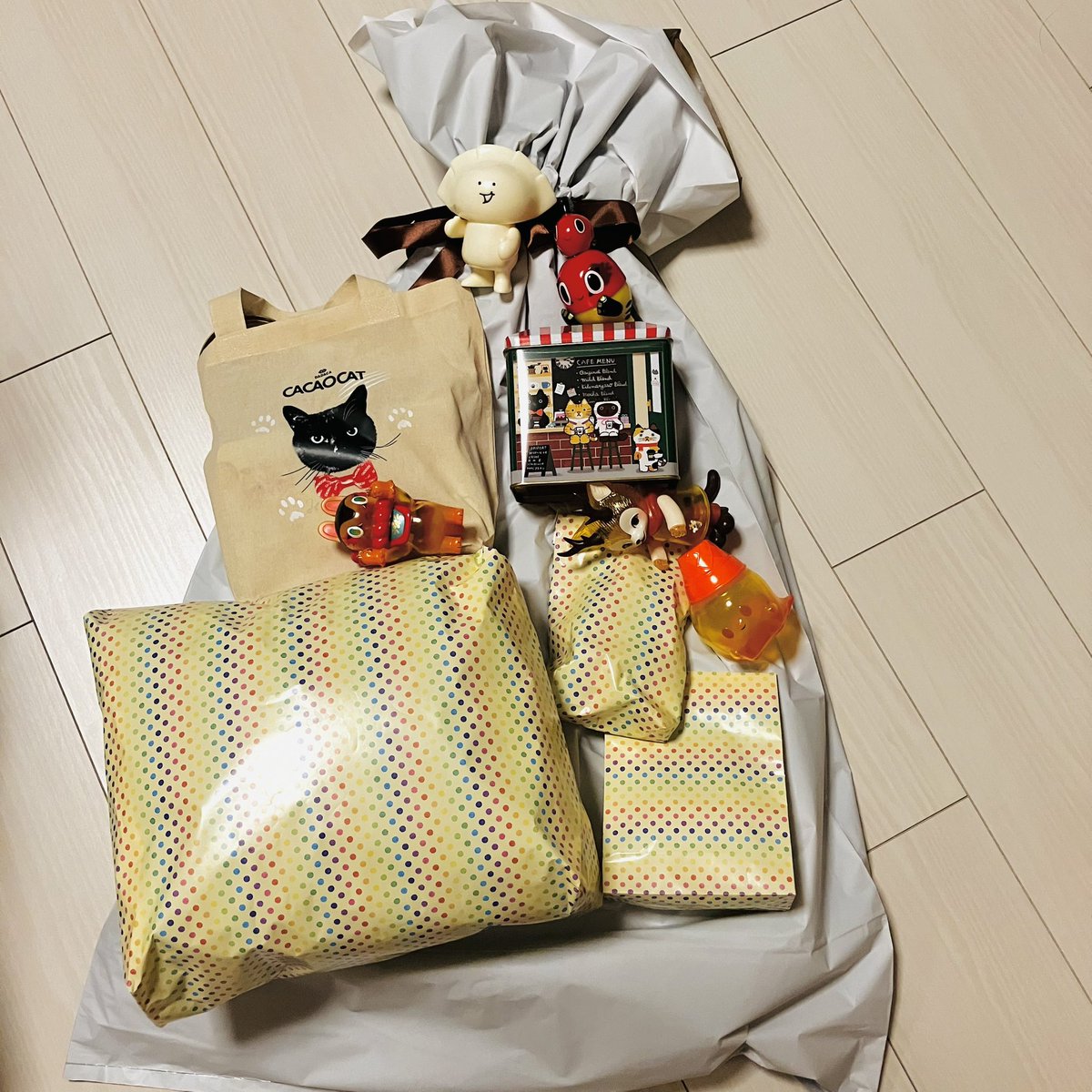 日付変わって夜中もろたプレゼント‼️嬉しいよーう‼️