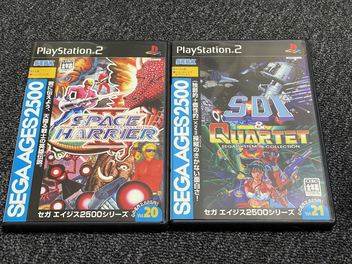 SDIとカルテットが移植されたのは嬉しかった。セガダイレクトで予約し