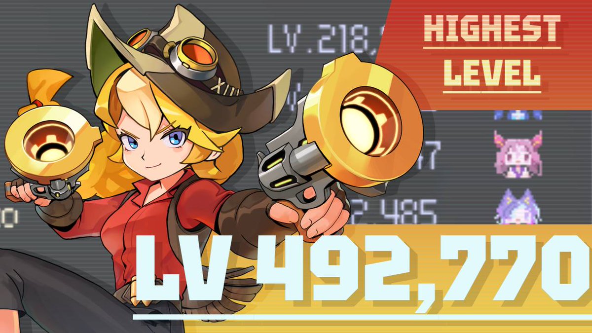 It's only been a week, but someone hit LV 492,770 with Golden Gunslinger. We’re starting to think this player has achieved time-freezing IRL. 🤠⏱️

Play the action #Roguelike Ascend to ZERO OPEN Playtest until Dec 27th and try your luck!

#GameDevThursday