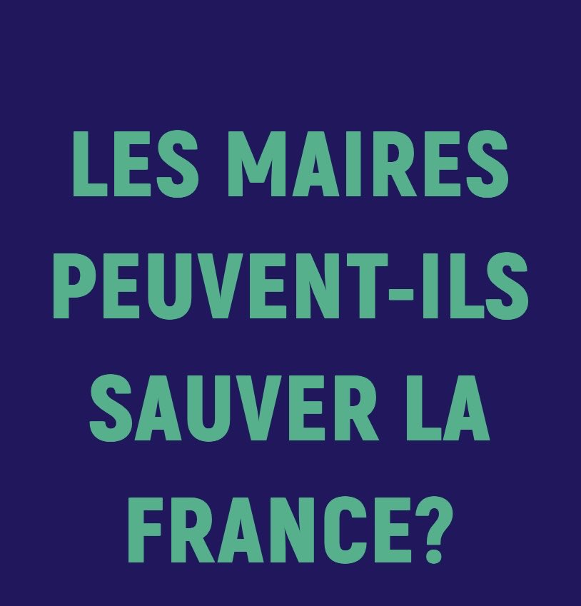 Merci <a href="/SoccolB/">Brice Soccol</a>, politologue et essayiste, d’avoir répondu à mes questions sur le thème « Les maires peuvent-ils sauver la France? ». Un entretien à retrouver ici gai-savoir.fr/articles/actua…

#Municipales2026 #France #Budget2026