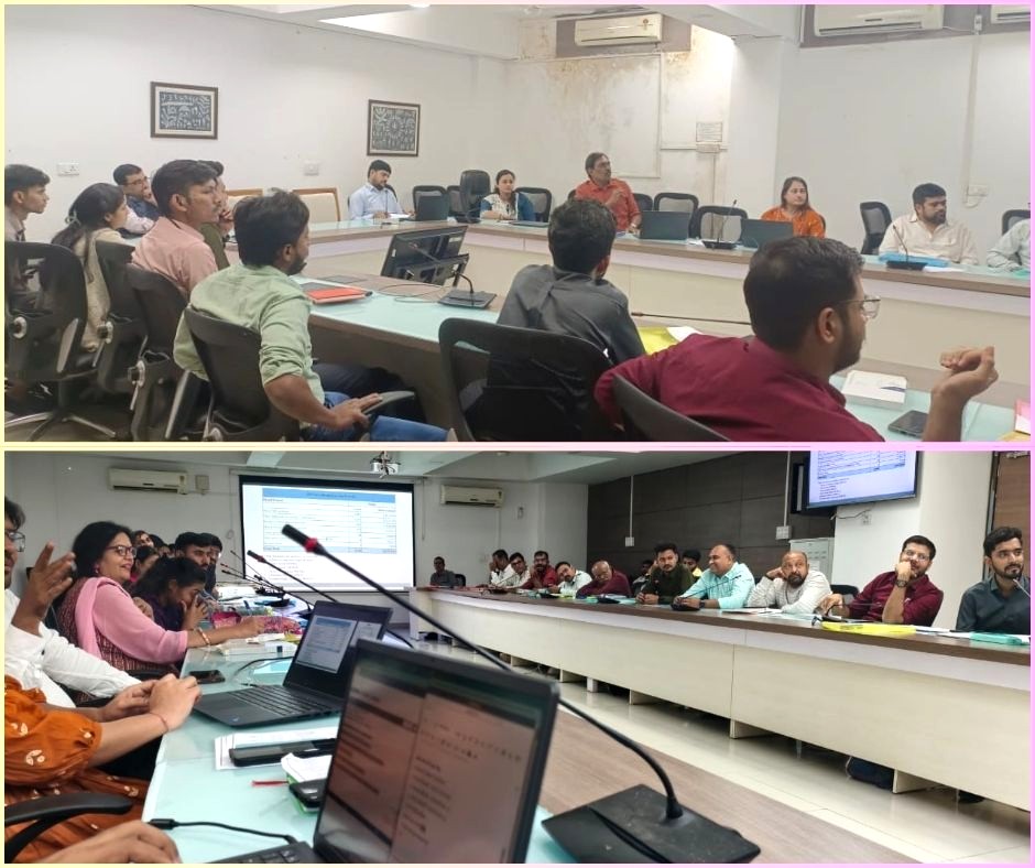 ABDMGujarat's tweet photo. Empowering Hospitals through #DigitalHealth ! 🚀
A one-day #ABDM Training was organized on 12-12-2025 by #ABDMGujarat for Dist. Hospitals of #Gandhinagar #Bhavnagar #Rajkot Regions on Sessions of #ABDM #HPR #HFR #DHIS #IEC #EHR #PMJAY #telemedicine
#ABHAnumber #ABHAid #ABHACard https://t.co/kR8UhmQ0Uz