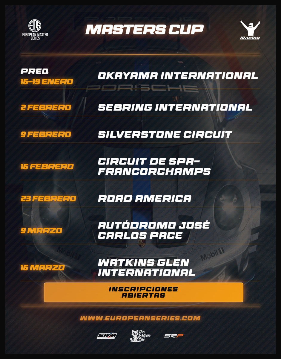 European Master Series tweet media