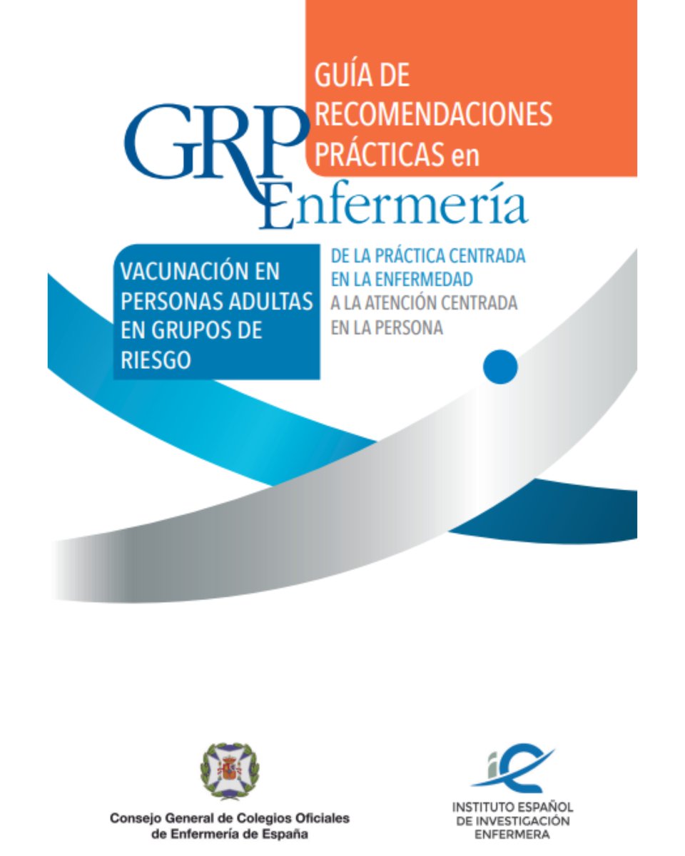 💉Nueva guía de vacunación en adultos en grupos de riesgo
🗣️El CGE publica una guía practica en apoyo a la labor diaria de las enfermeras
📝Facilita la consulta rápida a las recomendaciones vacunales
🔗Descarga la guía aquí➡️enfermeriademurcia.org/el-consejo-gen…
<a href="/CGEnfermeria/">Consejo General de Enfermería</a>