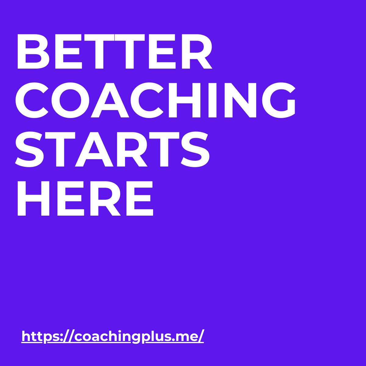 Coaching Plus (@coachingpluseu) / Posts / X