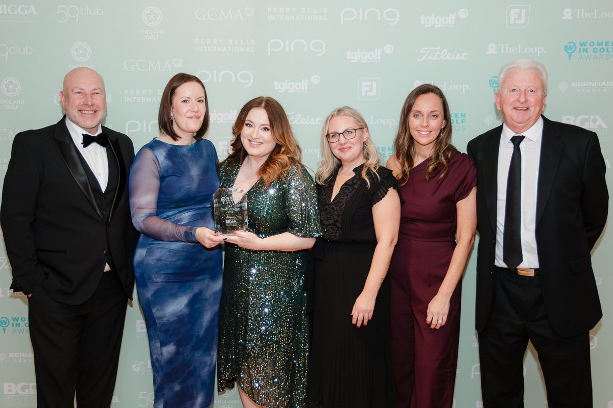 TheBGIA's tweet photo. Huge congratulations to BGIA member Acushnet on being named Brand of the Year at the 2025 @WIGolfAwards. A well-deserved recognition of their long-term commitment to supporting women across the #golf industry. 
Read more here: https://t.co/i2ytvpp9BJ https://t.co/HUxh32ADlt