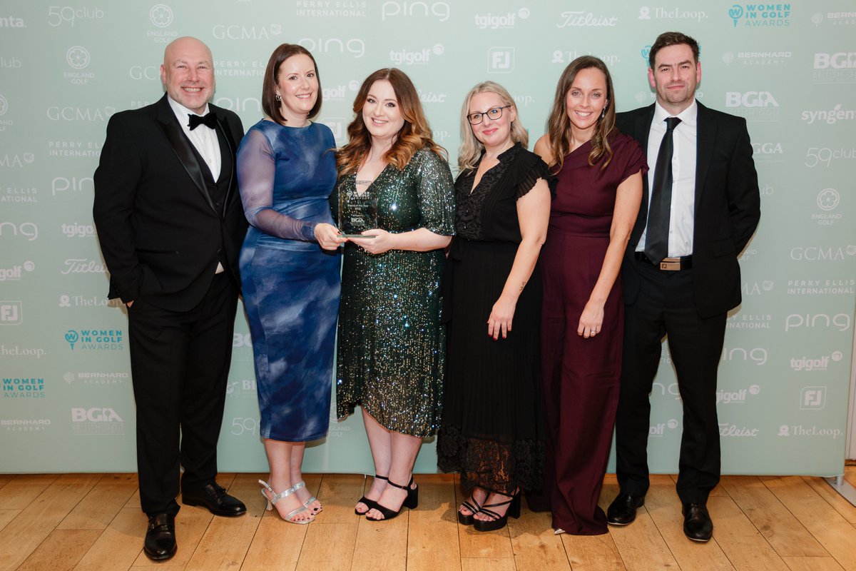 TheBGIA's tweet photo. Huge congratulations to BGIA member Acushnet on being named Brand of the Year at the 2025 @WIGolfAwards. A well-deserved recognition of their long-term commitment to supporting women across the #golf industry. 
Read more here: https://t.co/i2ytvpp9BJ https://t.co/HUxh32ADlt