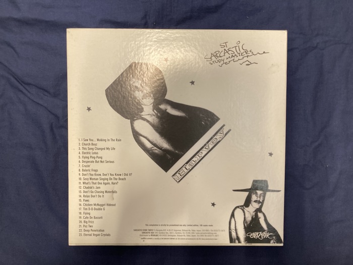 お求めやすい価格になりました！！ DJ HARVEY 『SARCASTIC STUDY