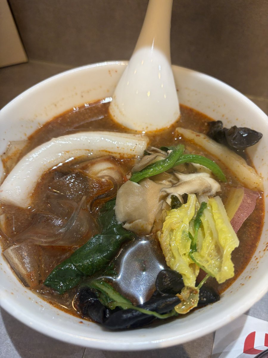 また麻辣湯を食べてしまった

美味しい🤤