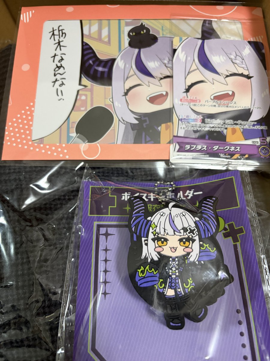 ラプ様の誕生日記念2025フルセットが届いた！ 栃木に足向けて寝ない