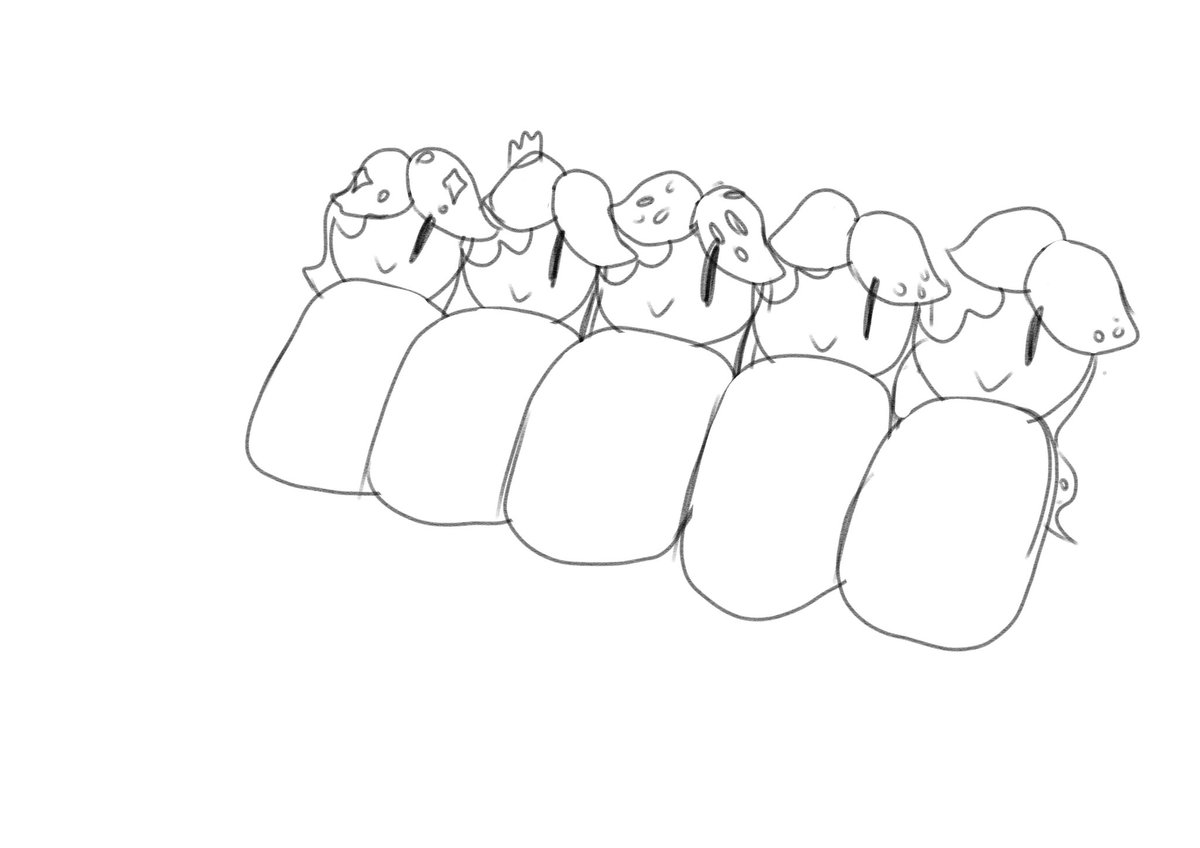 meamgod's tweet image. //I'm tucking them all to bed