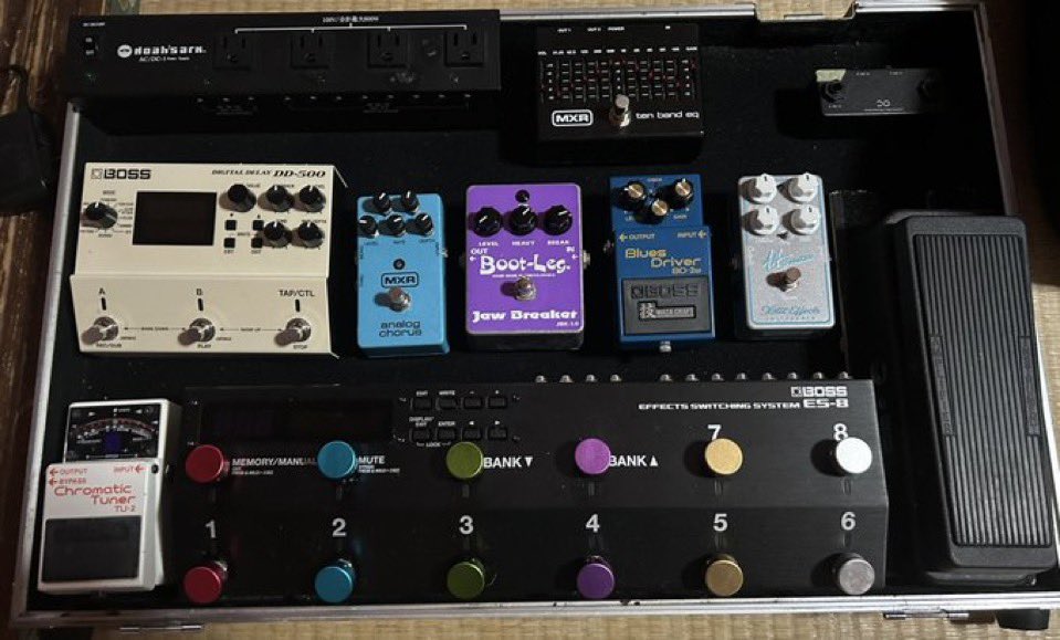 エフェクター詰め合わせ ZOOM MS-70CDR+ MultiStomp ストンプボックス 空間系エフェクター