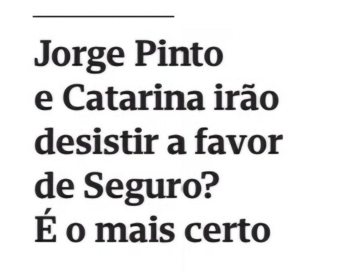 Pelas minhas contas, sempre serão mais uns 19 votos no Seguro, mas é grão a grão q ele pode encher o papo.

Pergunta: qd é q se acabará com a possibilidade de alguém se assumir como candidato apenas p dispor dos órgãos de CS como veículos de propaganda barata, desistindo depois?