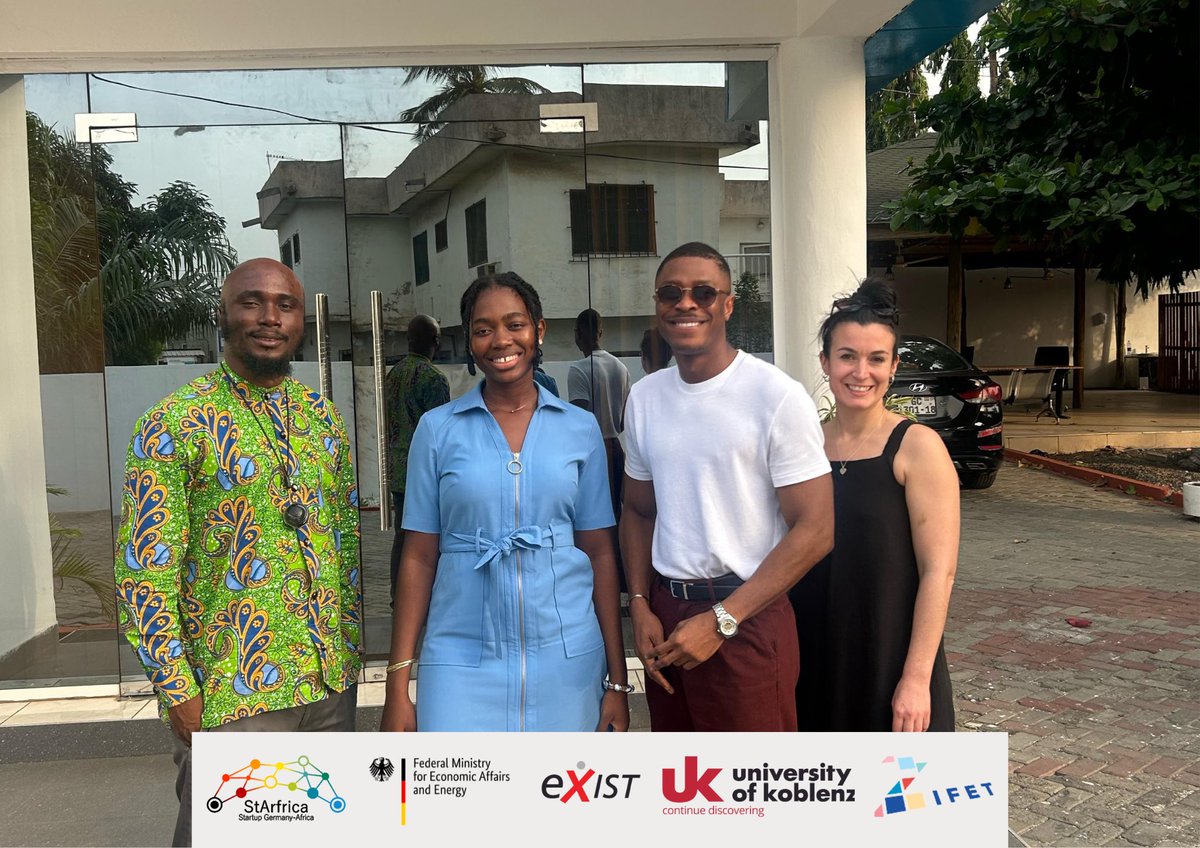 We’re ending the year with great news🤩💃🏼! 

A huge congratulations to the Alleina AI team from Ghana🇬🇭 , whose application for the EXIST Business Start-up Grant has been officially approved by Germany’s Federal Ministry for Economic Affairs and Energy😍🎊💃🏼!

#StArfrica