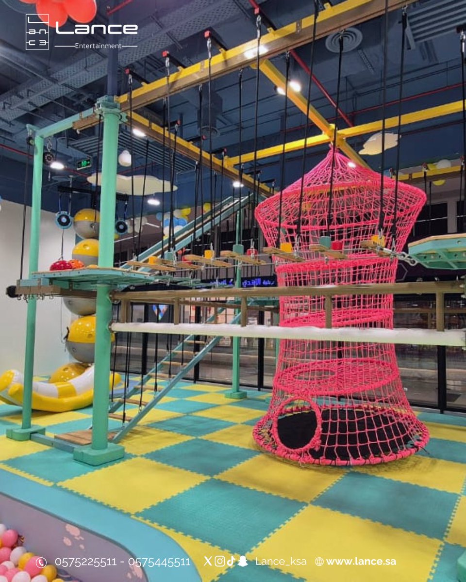 lance_ksa's tweet image. نحو تجربة لعب مختلفة 💪
تنفيذ Ninja Course ضمن مشروعنا في تبوك، يجمع بين التحدي، الحركة، والأمان.

📞 0575225511 | 0575445511
🌐 lance.sa

#لانس_للترفيه #مشروع_تبوك #NinjaCourse #تصميم_ألعاب