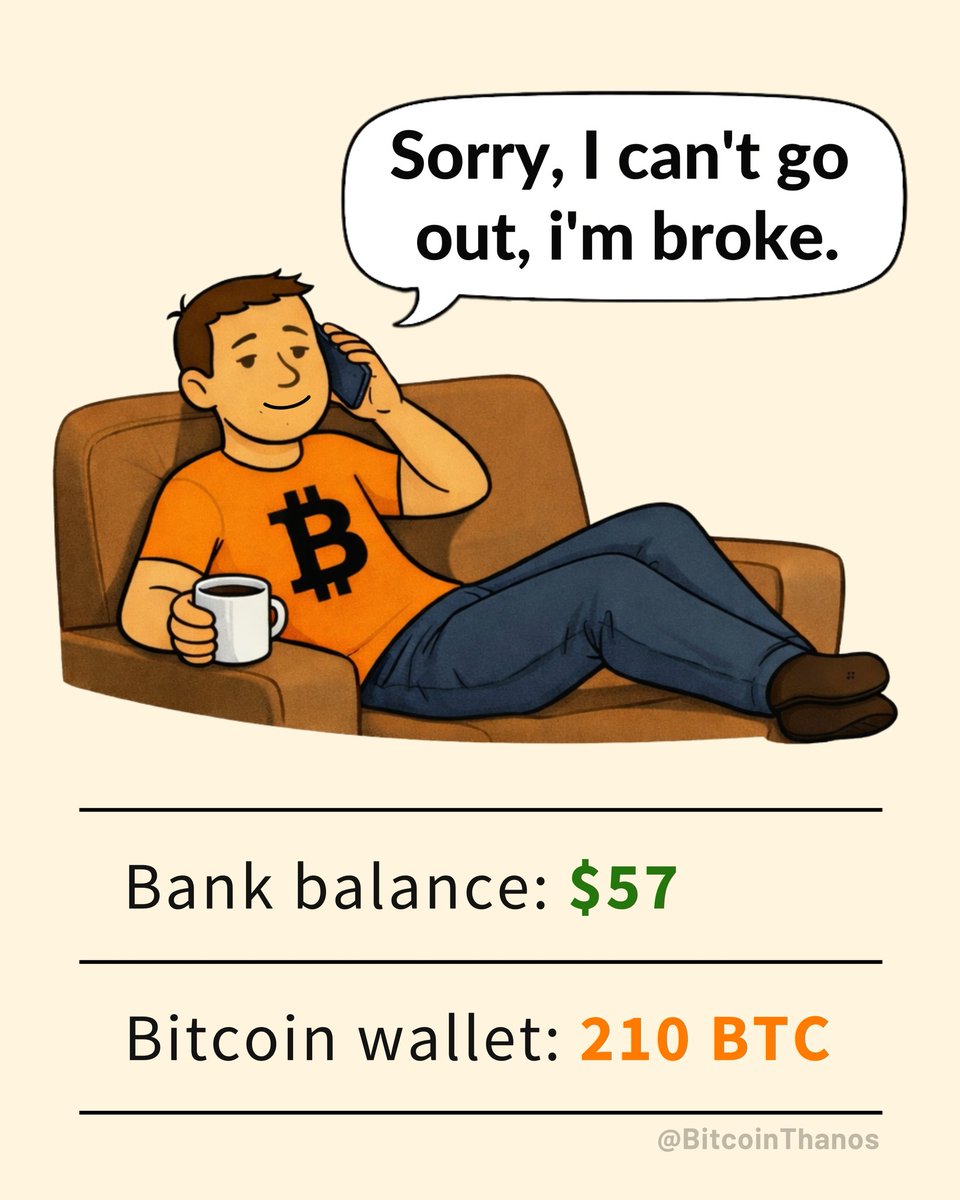 Sorry bro, can't tonight. #Bitcoin