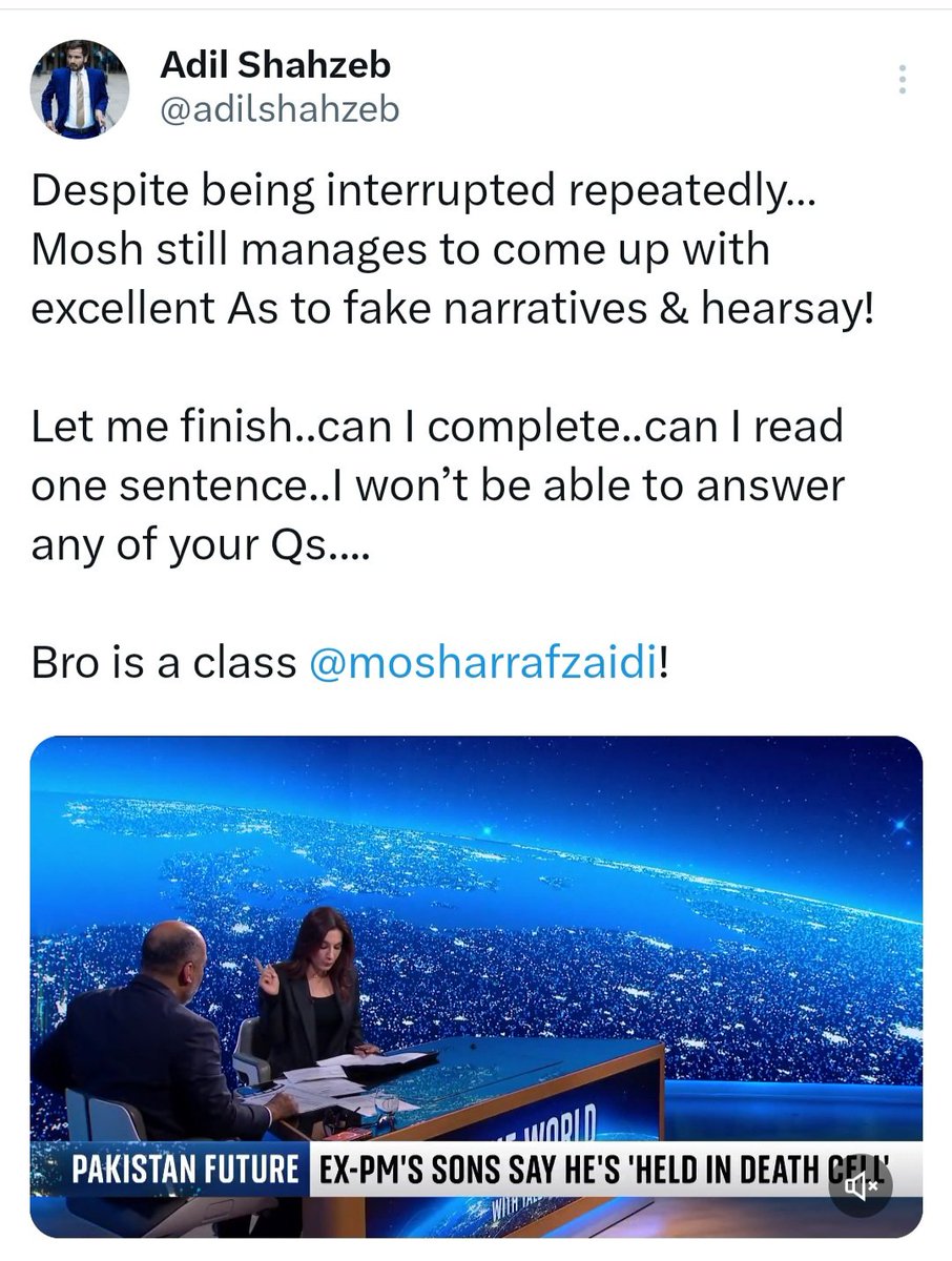 SalmanKNiazi1's tweet photo. Govt representative Musharraf Zaidi lies to world &amp; gets exposed.Who rushes to defend him? Journalist Adil Shahzaib,man who “found” a mysteriously abducted PTI politician, got him on his tv show&amp;voilà he suddenly switched loyalty.Timing, coincidence or just Adil doing his thing? https://t.co/a9lmGOlawk