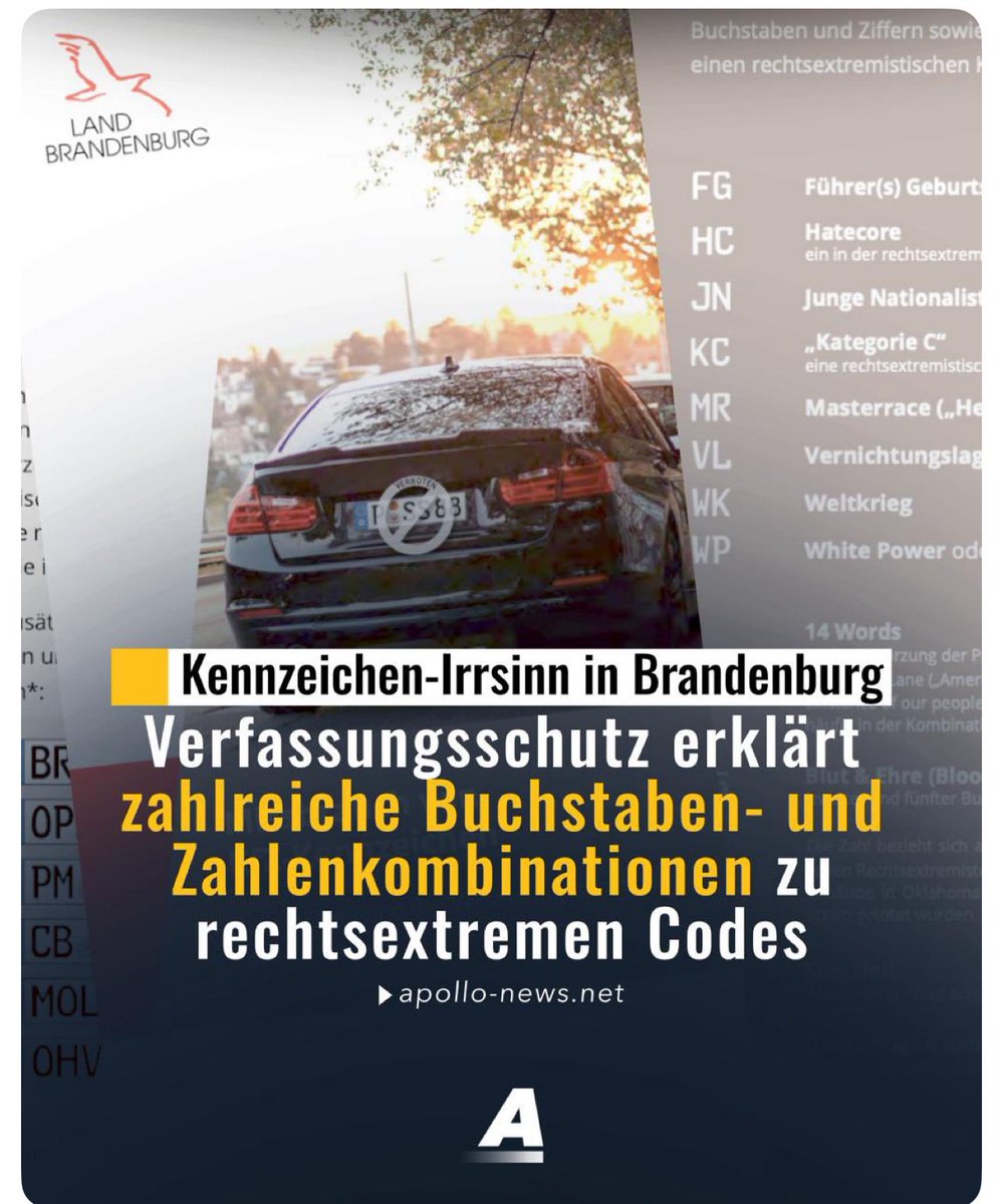 MR → Masterrace (Herrenrasse)
WK → Weltkrieg
WP → White Power / White Pride
VL → Vernichtungslager
FG → Führer(s) Geburtstag
HC → Hatecore (rechtsextremer Musikstil)

444 → Deutschland den Deutschen
2004 → angeblich Geburtstag Hitlers
168 → Bezug zum