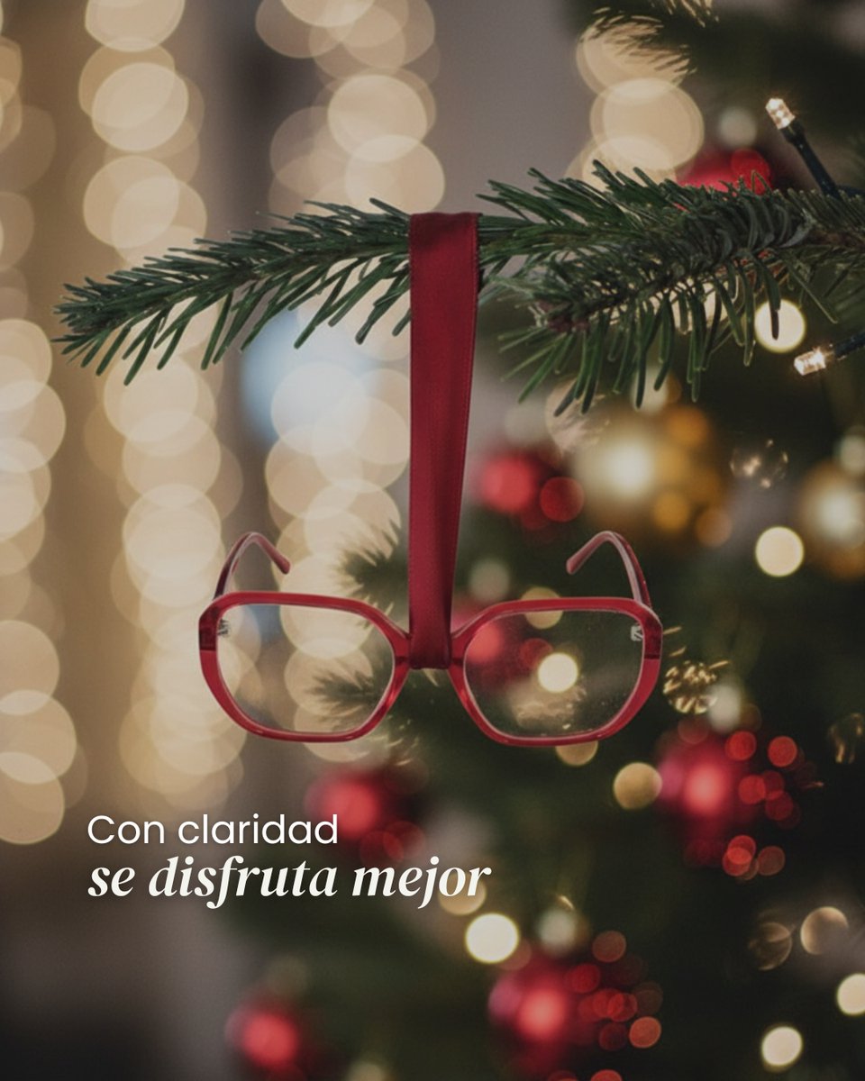 El regalo más importante: ver bien cada momento.🎄✨👁️