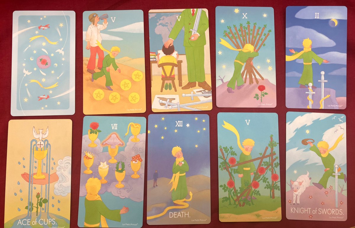 4F］🌟好評発売中🌟 『星の王子さま タロットカード』 （ルナ