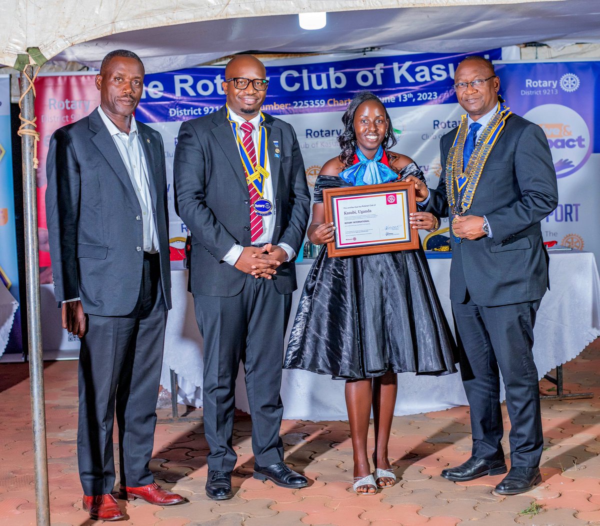 Rotaract club of Kasubi tweet media