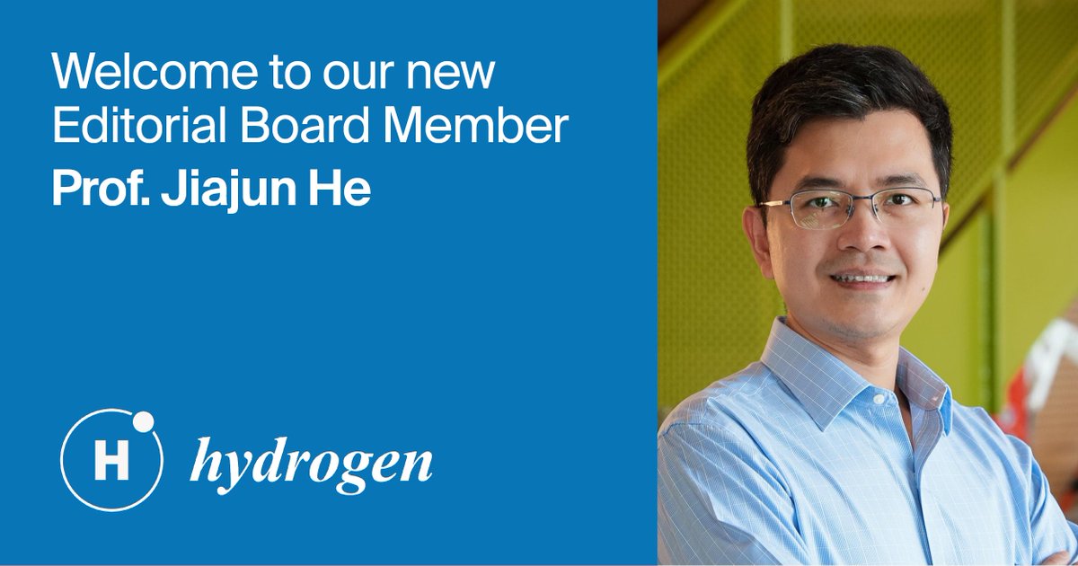 We are excited to share that Prof. Jiajun He from the University of Illinois at Urbana-Champaign (<a href="/UofIllinois/">University of Illinois</a>) joined the Editorial Board of the Hydrogen journal!

More information about Prof. Jiajun He:
grainger.illinois.edu/about/director…