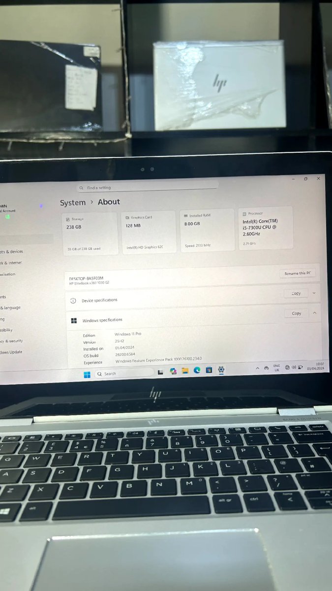 ASHirov_inc_'s tweet photo. HP EliteBook x360 1030 G2 💻
Core i5 (7th Gen) | 8GB RAM | 256GB SSD
360° design + Face &amp; Fingerprint unlock

₦390,000 | Nationwide delivery
DM to order 🔥

HPEliteBook #EliteBookx360 #LaptopForSale #LaptopsNigeria #TechPlug #BusinessLaptop #StudentLaptop #UKUsedLaptops https://t.co/xIuI95ZD1S