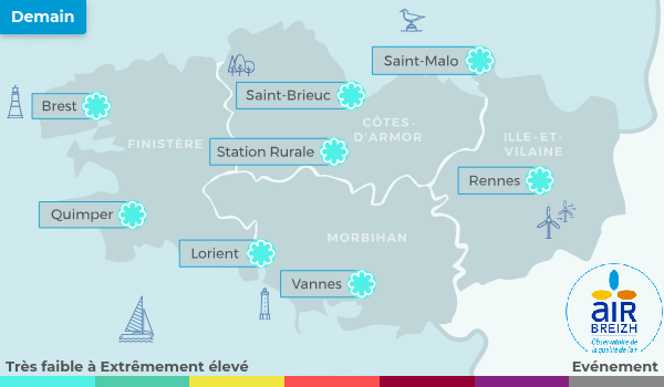 Air_Breizh's tweet photo. Indices Pollen du 17/12/2025 pour la région Bretagne.
Retrouvez plus d'informations en allant sur https://t.co/j5TZEQKMID
Pour un indice Pollen sur votre territoire : https://t.co/BXL099cnaq
#QualiteAir #AASQA https://t.co/6WA2otnRKb