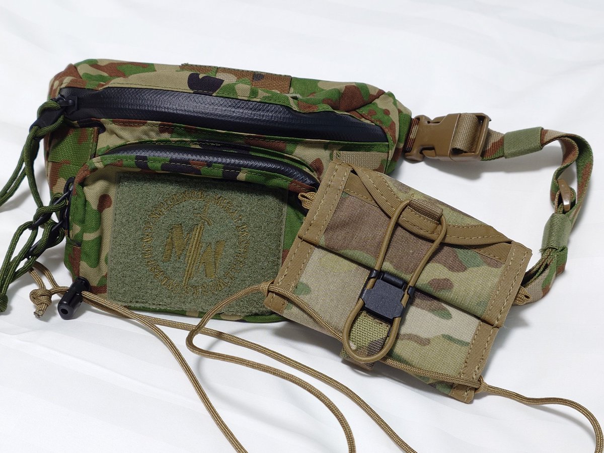 みらい装備工房のファニーパックとIDカードケースをゲットしました🦵