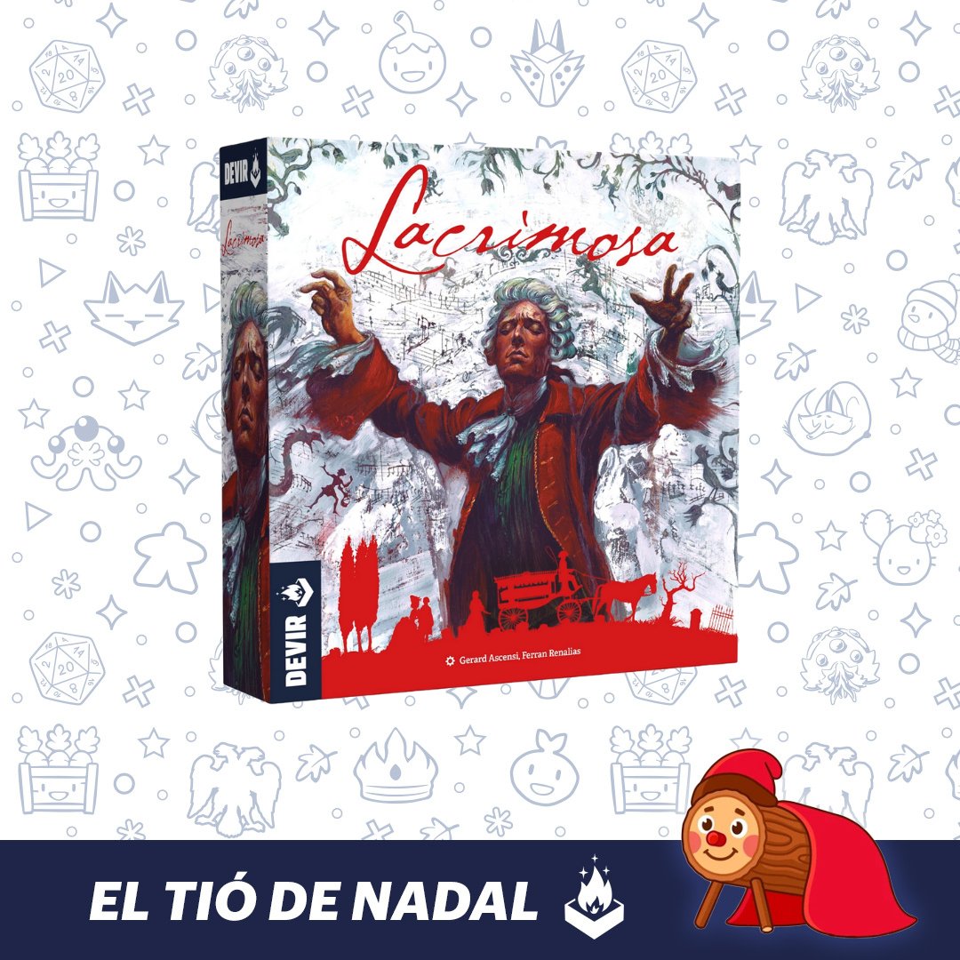🎼 Si el Rèquiem de Mozart sempre has volgut composar...el Tió et caga un Lacrimosa, perquè t'hi puguis dedicar. 🎶
✅ Doneu-li cors. 🩵
✅ Cada RT que feu serà un cop de bastó.
✅ Sortejarem el joc del dia entre tots els que piqueu el Tió i ens deixeu un comentari. Sort! 🪵🎁