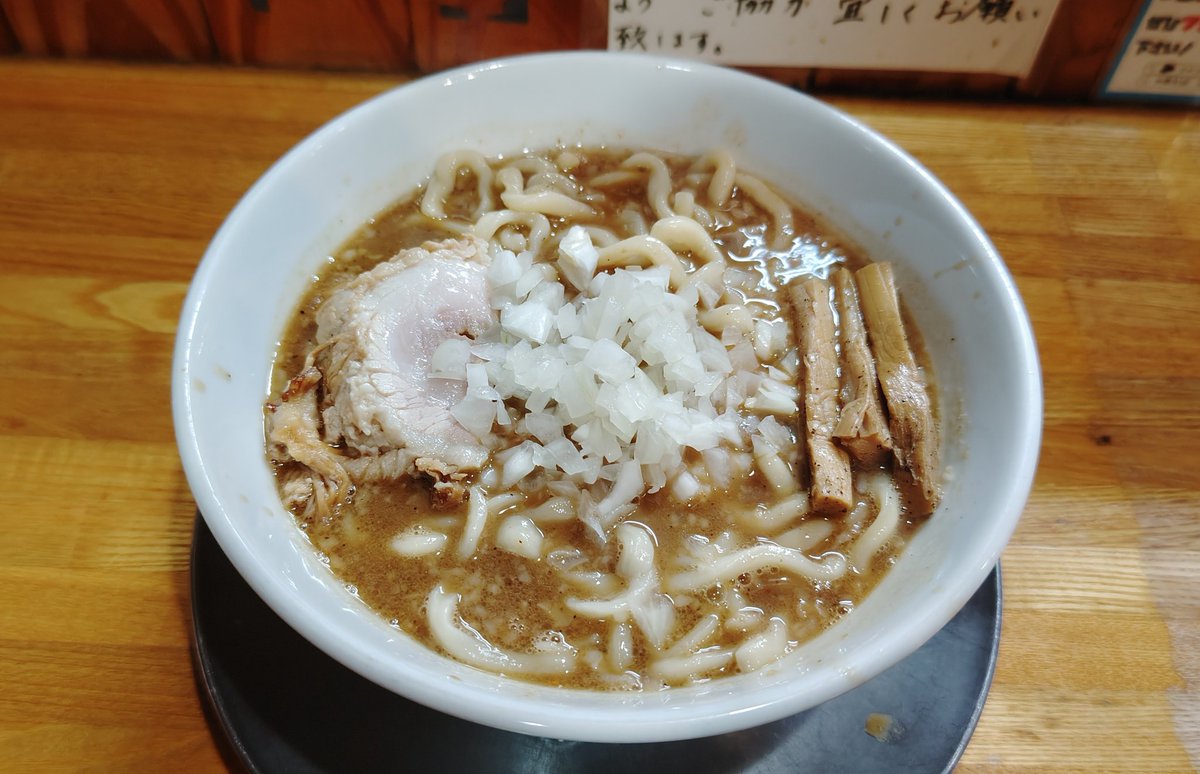 盛世中华 中華そば136 東松山 中華そばつけ味 大盛 夕飯に136さんへ。 ずっと