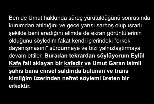 streotypnessdru's tweet photo. cinsel saldırı ifşası
fail umut garan https://t.co/a8J0O3rv9L