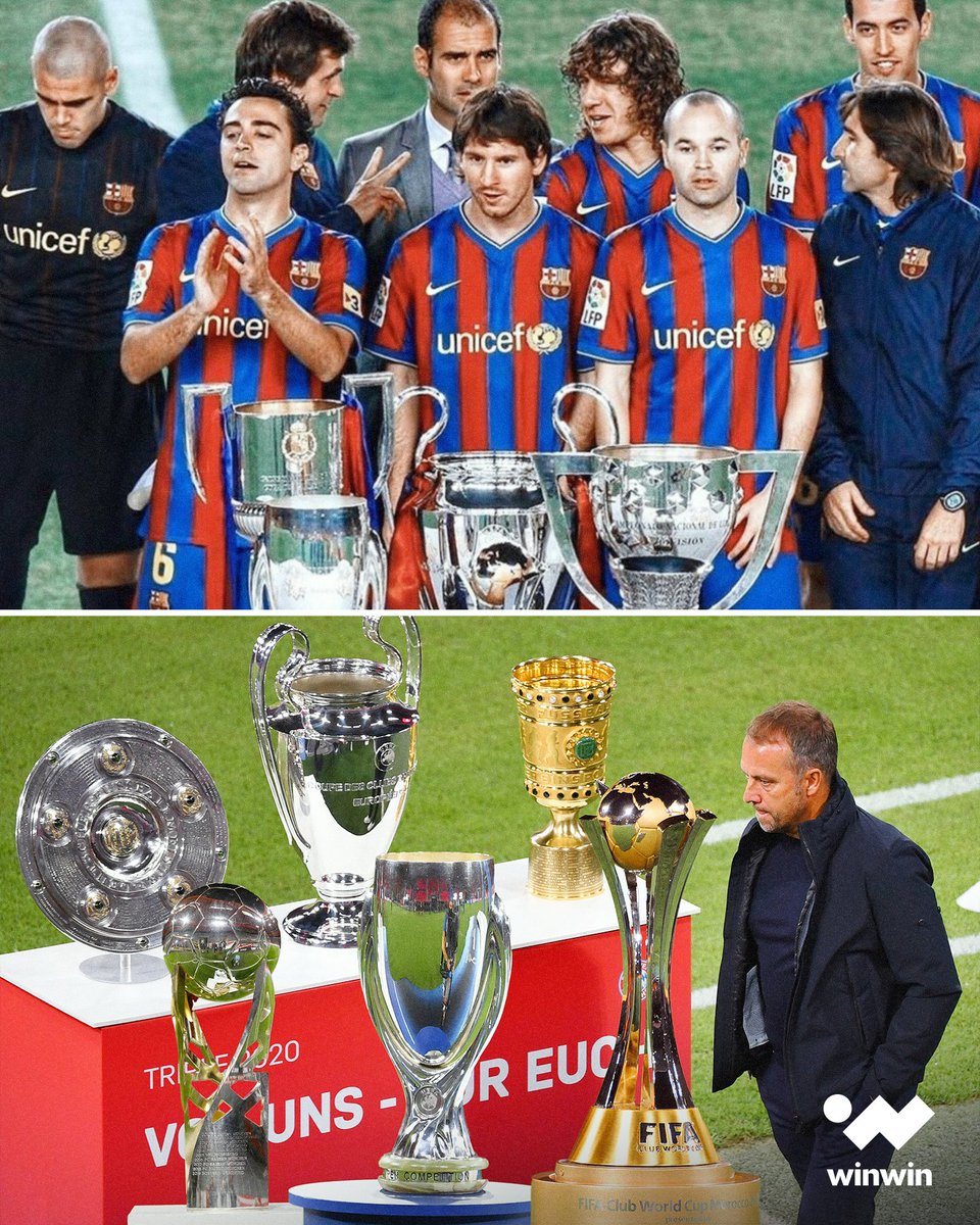 في حال فوزه بكأس القارات، سيصبح باريس سان جيرمان ثالث فريق يحقق 6 ألقاب في موسم واحد، بعد برشلونة (2009) وبايرن ميونخ (2020) 