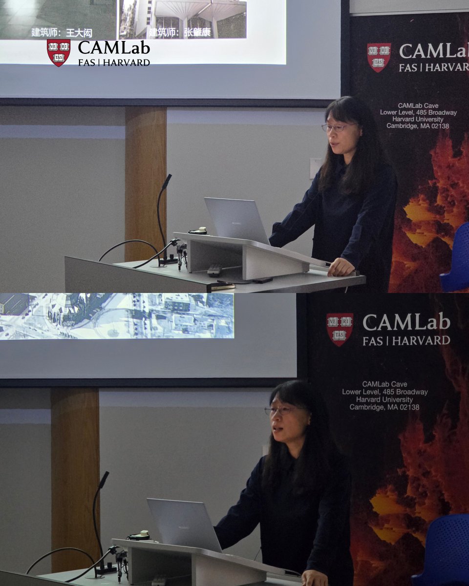 HarvardCAMLab's tweet image. On December 12, CAMLab hosted a lecture by Professor Cheng Lizhen (Beijing Jiaotong University) titled “Chinese Architects at Harvard in the Early 20th Century.” The talk examined the trajectories of early Chinese architectural pioneers through both design practice and academic…