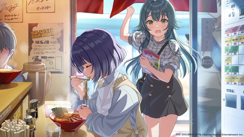 imas_DB's tweet photo. サポートカードの構図案(ラフ)、実際に実装されたもの
(#学マス忘年会2025 https://t.co/UOOehhDxw2) https://t.co/1OuAaH504w