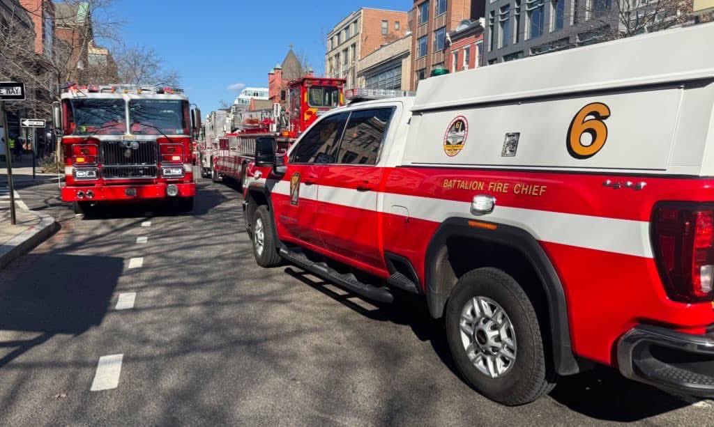 DCFDKelleher's tweet photo. Spotlight 🔦 on the @dcfireems 6th Battalion. Consisting of Chief 6, #EMS Supervisor 6, Engines Co. 1, 2, 3, 13, 16, 23, Truck Co. 2, 3, 10, Ambulance 1, 3, 13, 16, 23, Medic 1, 2, 3. Proudly serving downtown #DC and the neighborhoods in #Ward1DC #Ward2DC and #Ward6DC #DCFD https://t.co/wtmAz8fSXU
