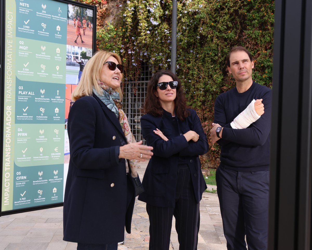 📍 Passeig Sagrera (Palma) hasta el 12 de enero y en los próximos meses en Valencia y Madrid.

fundacionrafanadal.org/conocenos/noti…