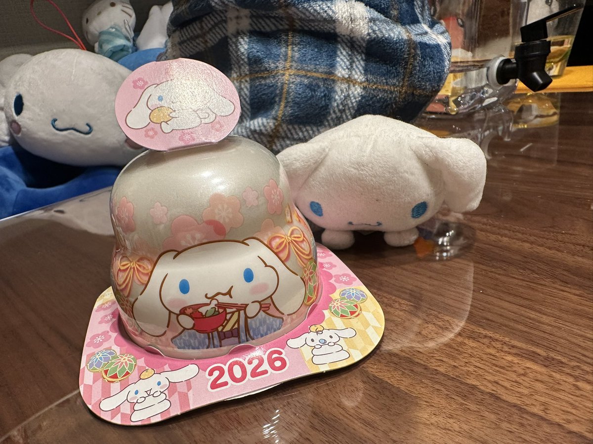 シナモン‪ ·͜·様 今年の鏡餅です✨ シナモンのやつ！！