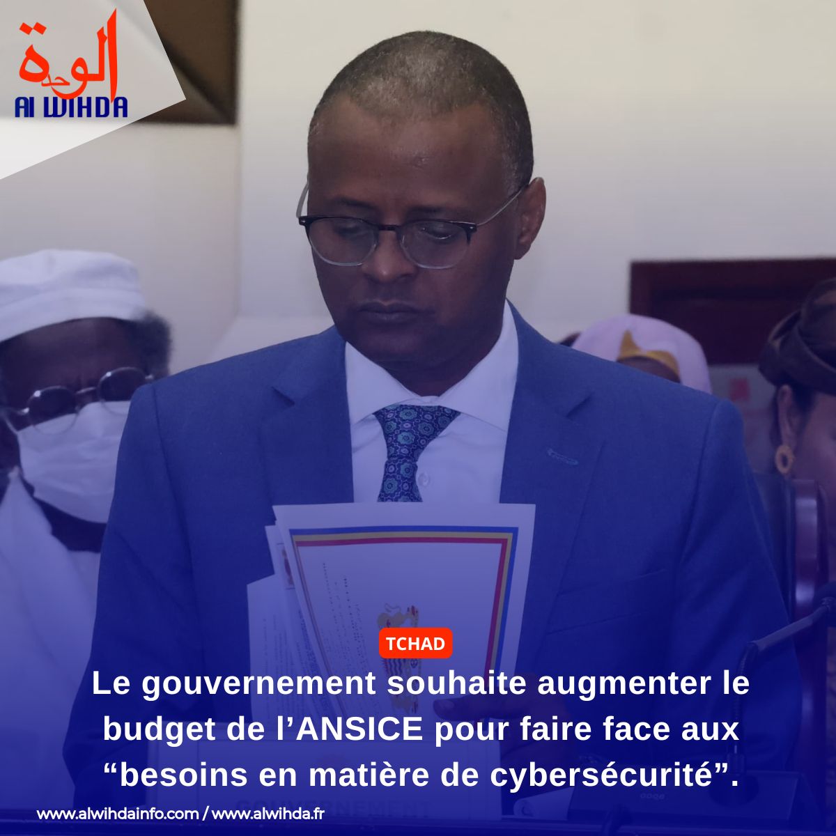alwihdainfo's tweet photo. Budget 2026 : le ministère des Finances a déposé à l’Assemblée nationale un amendement visant à réduire les parts de redevance attribuées à l’ARCEP et à l’ADETIC, afin de rehausser la part allouée à l’ANSICE. Celle-ci passerait de 1 % à 2 % du produit des redevances prélevées sur le chiffre d’affaires des sociétés de téléphonie mobile, dans l’objectif d’assurer un financement plus soutenable, adapté à l’évolution des besoins en matière de cybersécurité. #Tchad