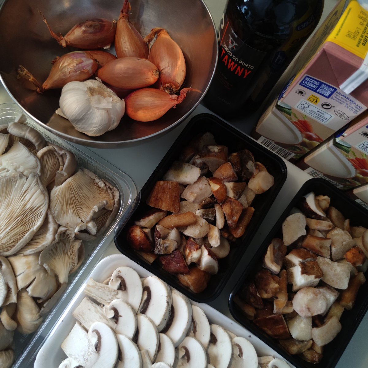 Lo de la crema de hongos.
🤤