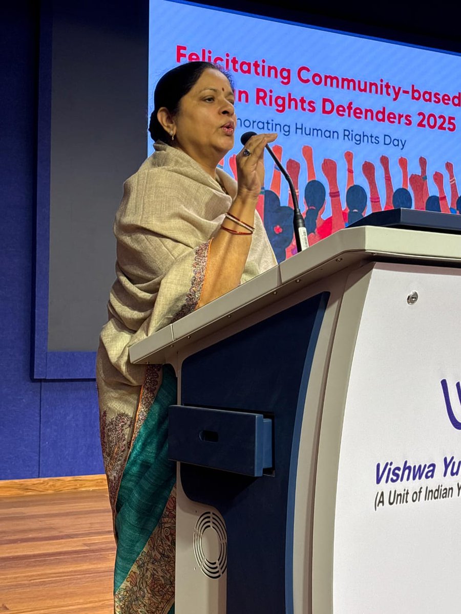 C9Khalid's tweet photo. At the felicitation programme of community based human rights defenders of 24 states of India.Thank you Vijaya Rahatkar ji Chairperson NCW, Ruchi Veera ji Member of Parliament Moradabad and Manisha Ahlawat ji Member Uttar Pradesh SWC for your presence and inspiration. https://t.co/J90KlN03Xz