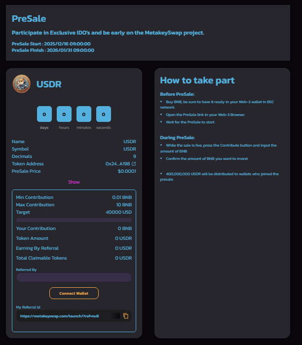 MetaKeySwap-CryptoDEX tweet media