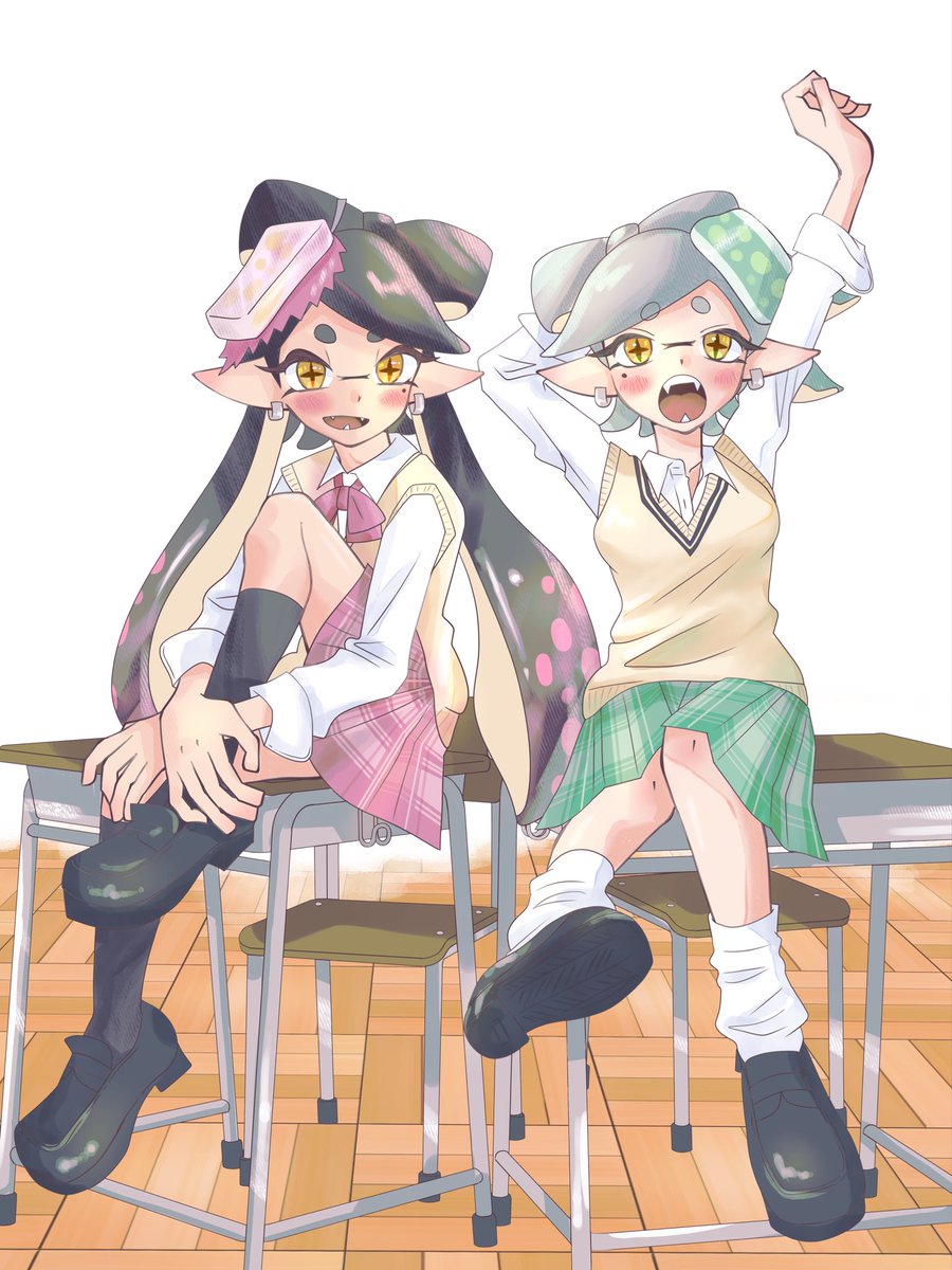 塗りました。
#スプラトゥーン3 #スプラ3 
#Splatoon3 #シオカラーズ