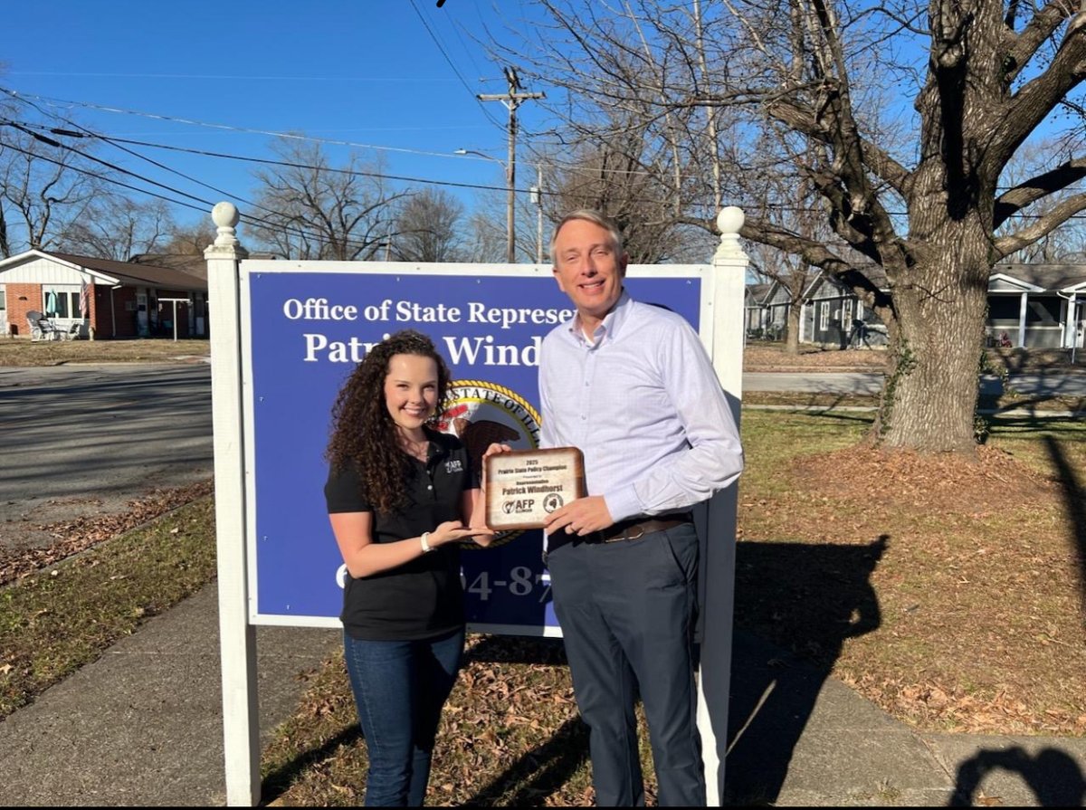 Special interests continue to be a barrier in our mission to bring fiscal responsibility and common sense reforms, but are thrilled to have leaders like State Representative Patrick Windhorst in the fight!