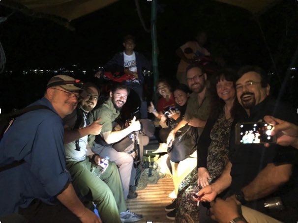 DouglasMor14176's tweet photo. We traveled by rustic boat at night to a nearby island to minister. Three-wheeled scooters were waiting to take us up the hillside--the ambassadors of Christ, rising into battle, in Filipino chariot! #WorshipGod #PraiseTheLord #GodisWorthy #SingHisPraise #HolySpiritFillMe https://t.co/loSAh9hP5E