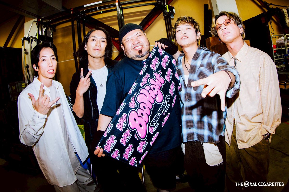 oral_official's tweet photo. 【出演終了！】

「Boo Night Tour 2025-26」出演終了！
お越しいただいたみなさん、ありがとうございました！
本日が年内最後のライブハウス公演でした💥💥
今週末にまた名古屋に戻ってきますので、よろしくお願いします！！

年内のライブは残り3本です！

photo by @_SHOT_ROW_ https://t.co/z30VdIoRlK