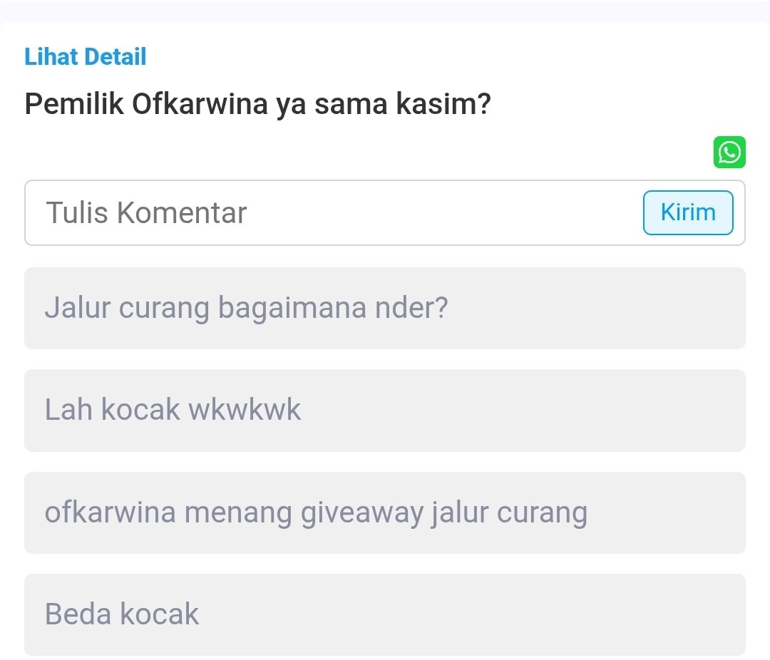 ofkarwina's tweet image. Iyah ak seowner ma si ning n wony yang viral ntu makannya menang GA mulu.g maaf dech klow ak sring menang n wangy bkin kmu cemburu 🤧 sini ak pinjemin eysisi ak agar kmu menang Ga n ga iri dengkie enich senderssi &amp;gt;___&amp;lt;