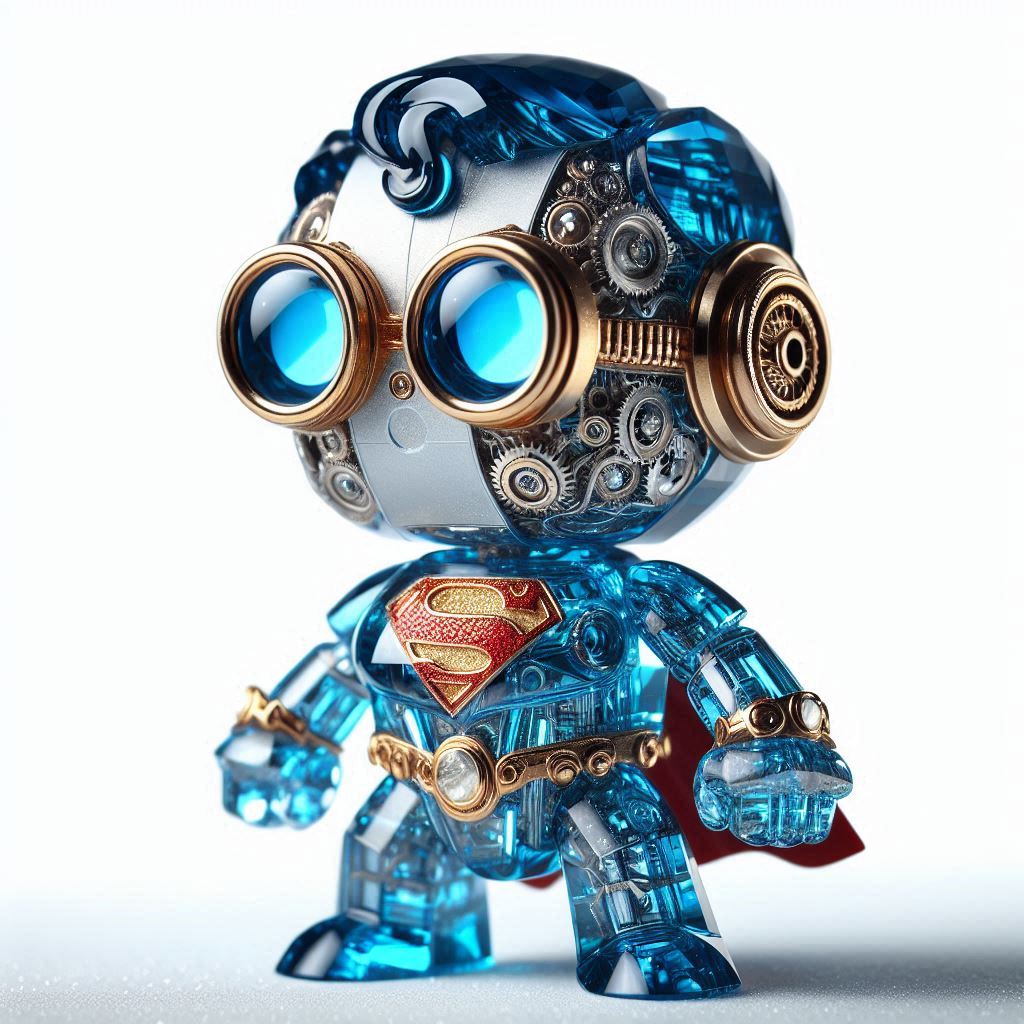 ブルートパーズのスーパーマンメカ #いつもいいねやリポストを