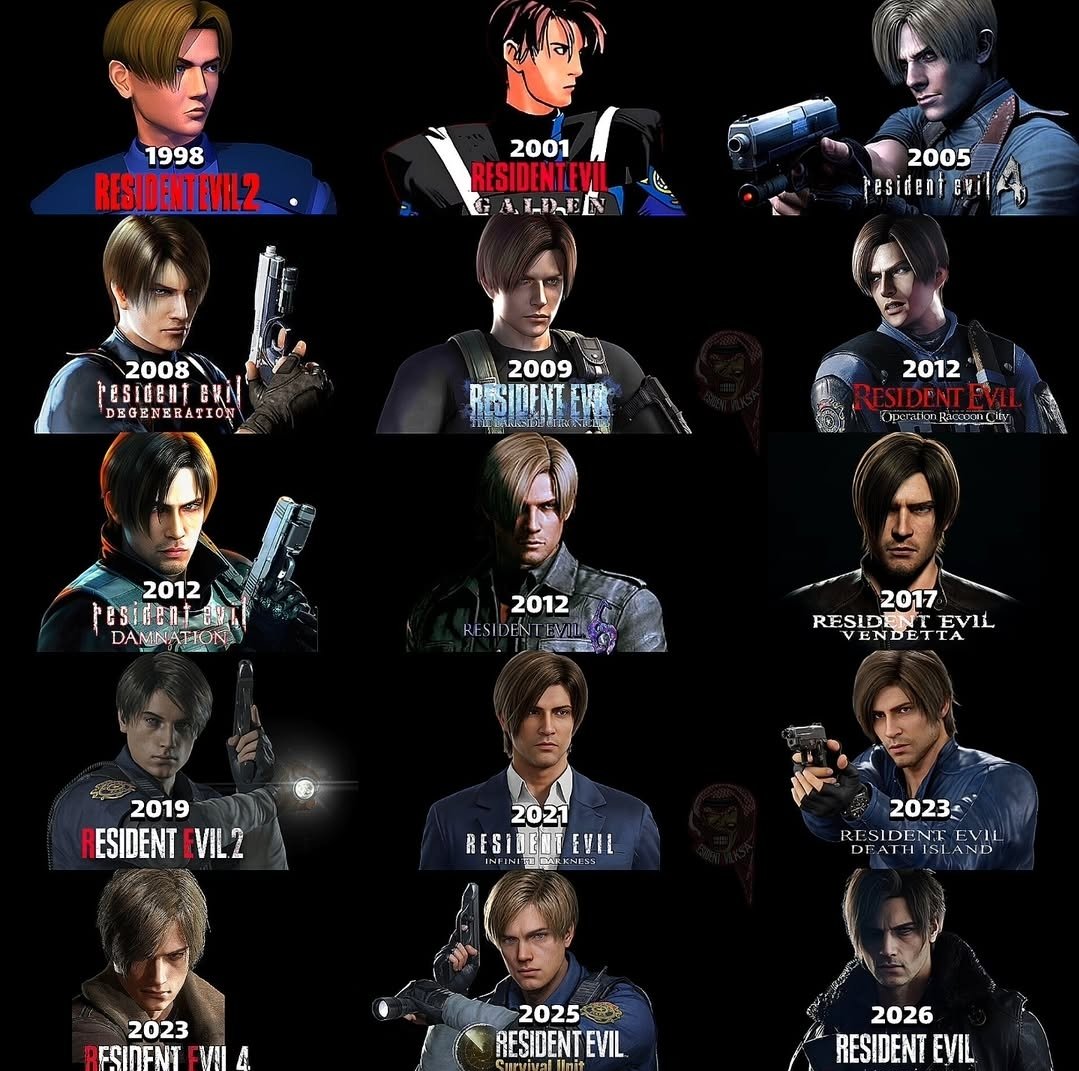 ElPurPlay's tweet image. فانز Resident Evil:
"ليون ما ظهر كثير بالسلسلة حرام 🥹" 

انا: 🙂