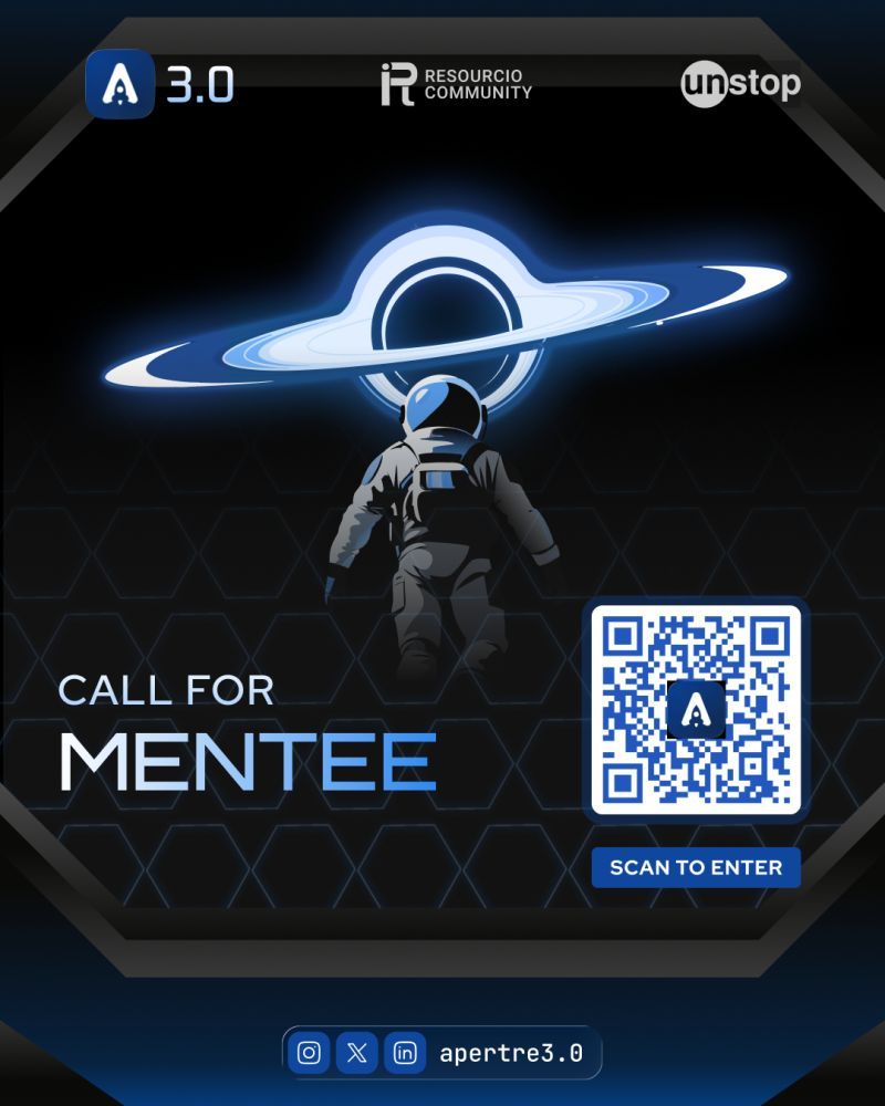 UtsavSinghal26's tweet photo. 🚀 @apertre26  is LIVE!
30-day open-source program by @resourcio_ 
✨ ₹50K+ prizes | 🎁 Swags | 💼 Internships | 🤝 Mentorship
📝 Register here: https://t.co/GpltWoJWJx
#Apertre3 #OpenSource #Resourcio https://t.co/Yece45lg2l