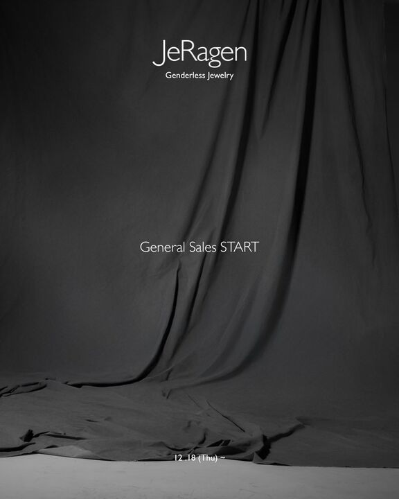 赤西仁×錦戸亮によるジュエリーブランド
「JeRagen（ジェラージェン）」が
本日より一般発売をスタート。

赤西仁の「J」と錦戸亮の「R」そして
ふたりの共同プロジェクト「NO GOOD」の
「G」をブランド名に忍ばせ、ふたりのこだわりや
想いを再現したブランドです。